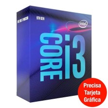 PROCESADOR INTEL CORE I3 9100F 3.60GHZ SOCKET LGA1151 SIN GRÁFICA INTEGRADA