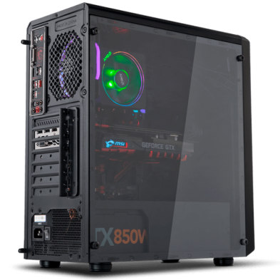 PC - BASIC - AMD AM4 Ryzen 5 1600 | 8GB DDR4 | 240 SSD + 1TB | GRAFICA 2 GB | WIFI