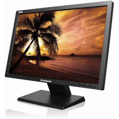 LOTE 10 UDS. LENOVO LT1953 | VGA , DVI | Lcd 19" PANORAMICO | NEGRO