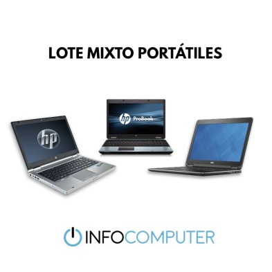 Lote 5 Uds Portátiles HP EliteBook G1/G2/G5 Configuraciones i5 - i7