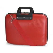 Maletin e-vitta bag carbon para portatiles hasta 13.3' rigido rojo