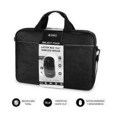 MALETÍN SUBBLIM | 15.6" | RATÓN INALAMBRICO | NEGRO