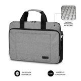 Maletin subblim air padding laptop bag hasta 15.6' cinta para trolley gris