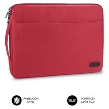 FUNDA URBAN SLEEVE | SUBBLIM | PORTATILES | 15.6" | TABLETS | ROJA