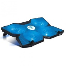 Soporte refrigerante spirit of gamer airblade 500 blue para portatiles hasta 17.3' iluminacion led
