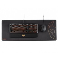 ALFOMBRILLA GAMING| KROM KNOUT XL  | ESTAMPADO | SET GAMING | NARANJA