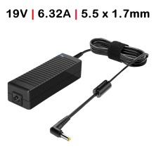 CARGADOR PARA ACER | 120W | 19V | NEGRO