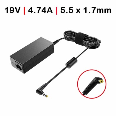 CARGADOR PARA ACER | ASPIRE | 90 W | 5920 | 5920G | 7720 | 7720G | NEGRO