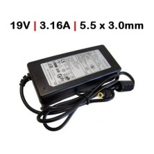 CARGADOR PARA PORTATIL | SAMSUNG | 60 W | NC110 | NC210 | NF110 | NF210 | NEGRO