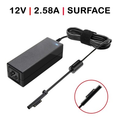 CARGADOR PARA TABLET MICROSOFT SURFACE PRO 3 / 4 12V 2.58A 30W