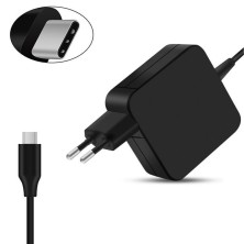 CARGADOR PARA PORTÁTIL | APPLE | MACKBOOK LATITUDE | 65W | USB-C | MULTIVOLTAJE | NEGRO