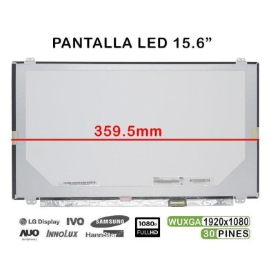 PANTALLA DE 15.6" PARA PORTATIL N156HHE-GA1 B156HAN01.1 N156HGE-EAB