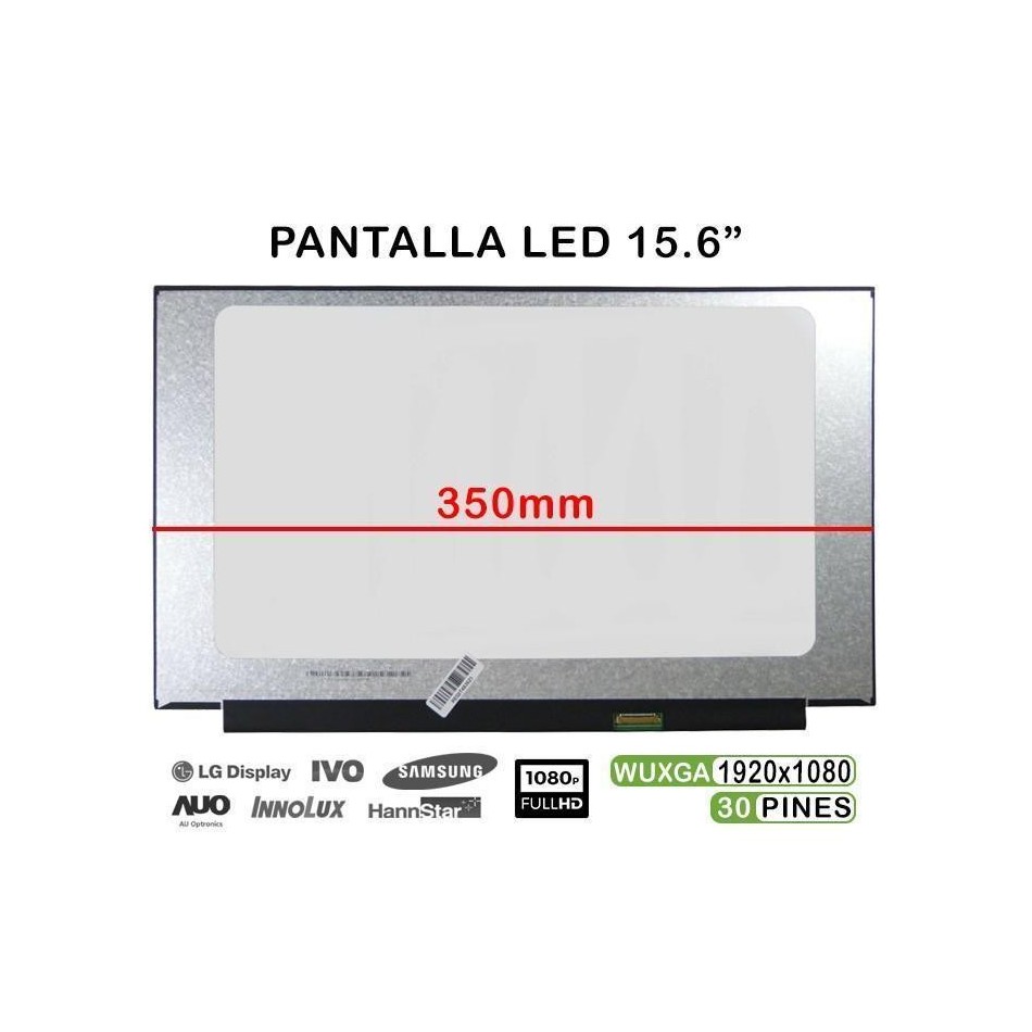 Comprar PANTALLA LED DE 15.6" PARA PORTATIL LENOVO IDEAPAD 330S-15IKB 81F5 TV156FHM-NH1