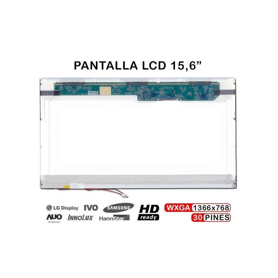 Comprar PANTALLA LED DE 15.6" PARA PORTATIL LTN156AT01 N156B3-L02 156WA01S