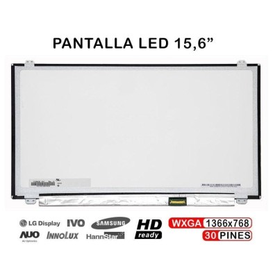 PANTALLA LED DE 15.6" PARA PORTATIL LTN156AT37 B156HTN03.7