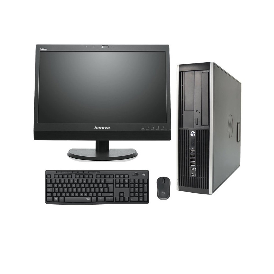 Comprar HP Elite 8300 SFF i5 – 3470 3.2GHz | 8GB RAM | 240SSD |  LCD 24" NUEVO Multimedia| WIN 10 PRO
