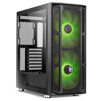 PC Gaming  AMD Ryzen 5 3600 32 GB DDR4 2TB + 500 SSD M2 GTX 1650 4 GB CON CARCASA TRANSPARENTE Y DOS VENTILADORES CON LUZ NEON