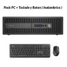 HP EliteDesk 800 G1 SFF i7 4770 3.4 GHz | 8 GB | 240 SSD| Teclado y Raton | WIN 10 PRO