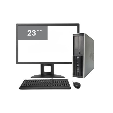 HP Elite 8300 SFF Intel Core i5-3470 3.2 GHz | 8 GB RAM | 480 SSD| WIFI | LCD 23"
