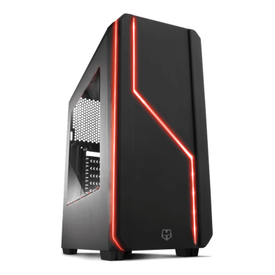 PC  - BASIC - AMD AM4 Ryzen 5 1600 | 8GB DDR4 | 240 SSD + 1TB | GRAFICA 1 GB | WIFI