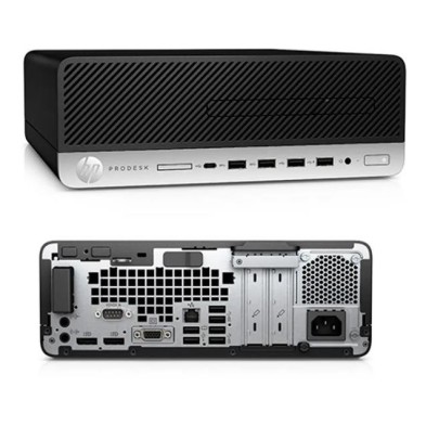 HP ProDesk SFF 400 G5 Core i7 8700T 2.4 GHz | 8GB | 480 SSD | GT 710 | WIN 10 | DP | VGA