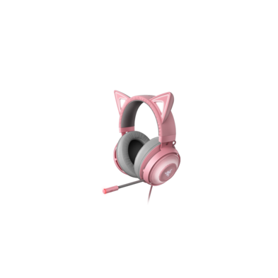 Auriculares Razer Kraken Kitty | Alámbrico | Diadema | Gris, Rosa