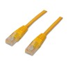 CABLE DE RED | AISENS | LATIGUILLO | RJ45 | CAT.6 | UTP | AWG24 | AMARILLO | 1.0M