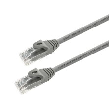 CABLE DE RED | AISENS | LATIGUILLO | RJ45 | CAT.6A | 500 MHZ | UTP | AWG24 | GRIS | 0.5M