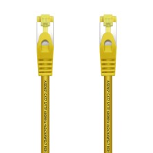 CABLE DE RED | AISENS | LATIGUILLO | RJ45 | CAT.7 | 600 MHZ | S/FTP | AMARILLO | 25CM