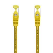 CABLE DE RED | AISENS | LATIGUILLO | RJ45 | CAT.7 | 600 MHZ | AMARILLO | 0.5M