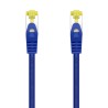 AISENS - CABLE RED LATIGUILLO RJ45 LSZH CAT.7 600 MHZ S/FTP PIMF AWG26, AZUL, 1.0M