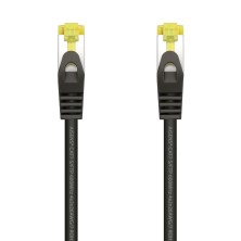 CABLE DE RED | AISENS | LATIGUILLO | RJ45 | CAT.7 | 600 MHZ | S/FTP | NEGRO| 25CM