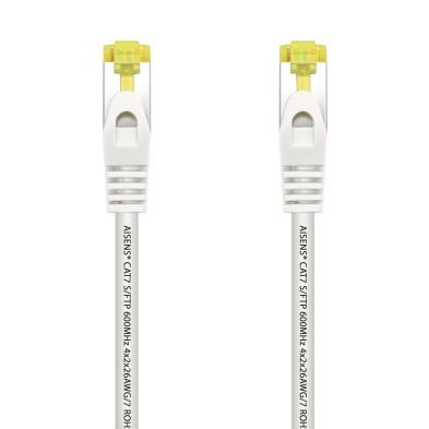 CABLE DE RED | AISENS | LATIGUILLO | RJ45 | CAT.7 | 600 MHZ | BLANCO | 25CM