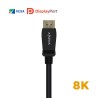 CABLE DISPLAYPORT | AISENS | DISPOSITIVOS | DISPLAYPORT - DISPLAYPORT | NEGRO | 0.5M