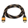 AISENS | CABLE HDMI | ALTA VELOCIDAD | 3.0M | ORO | Negro