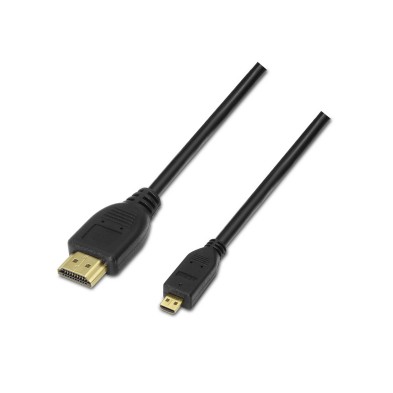 Cable Micro HDMI AISENS | HDMI Tipo A - HDMI Tipo D | Negro | 1.8 M