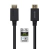 AISENS | CABLE HDMI | ULTRA ALTA VELOCIDAD |1 M | NEGRO