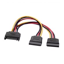 Cable Alimentación Aisens | SATA/M-2XSATA/H | 20 CM