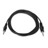 Cable de audio Jack 3.5 mm AISENS | 0.3 m | Negro