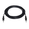 Cable de Audio Estéreo AISENS | Jack 3.5/M-Jack 3.5/M | Negro | 3 M