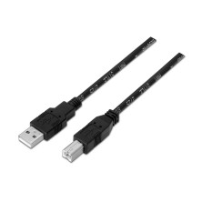 AISENS - CABLE USB 2.0 IMPRESORA, TIPO A/M-B/M, NEGRO, 4.5M