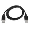 AISENS | CABLE USB 2.0 | A/M-A/H | NEGRO | 1.8M