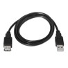 AISENS | CABLE USB 2.0 | DISPOSITIVOS | A/M-A/H | NEGRO | 3.0M