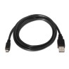 CABLE USB 2.0 | AISENS | DISPOSITIVOS | USB A - MICRO USB B | NEGRO | 3.0M