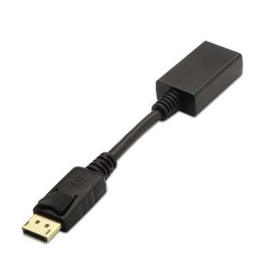 CONVERSOR | AISENS | DISPLAYPORT - HDMI | NEGRO | 15CM