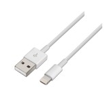 Cable Apple para iPhone e iPad Aisens | Lightning | USB | 1.0m | Blanco