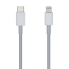 CABLE USB AISENS | USB-C A LIGHTNING PD 2A | LIGHTNING/M - USB-C/M | BLANCO | 1.0M
