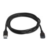 CABLE USB 3.0 | AISENS | DISPOSITIVOS | USB A - USB A | NEGRO | 2.0M