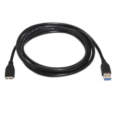 CABLE USB 3.0 | AISENS | DISPOSITIVOS | USB A - MICRO USB B | NEGRO | 1.0M