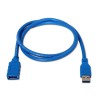 CABLE USB 3.0 | AISENS | DISPOSITIVOS | USB A/M - USB A/H | AZUL | 1.0M